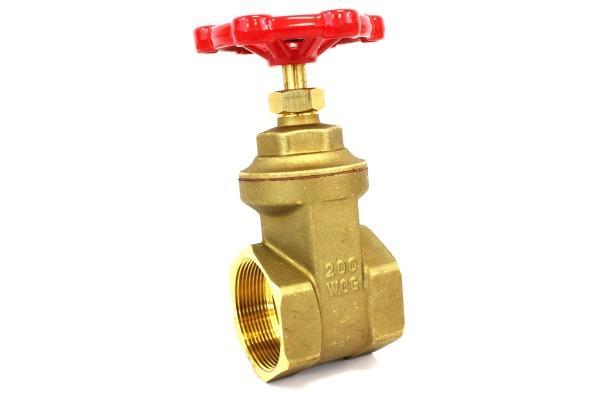 Process Systems Brass Gate Valve